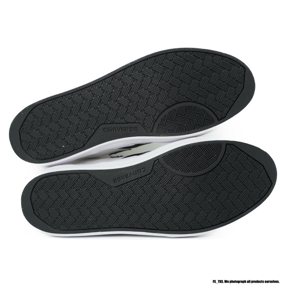 Converse Courtland Ox Little Kids (White / Black) - Picture 6 of 7